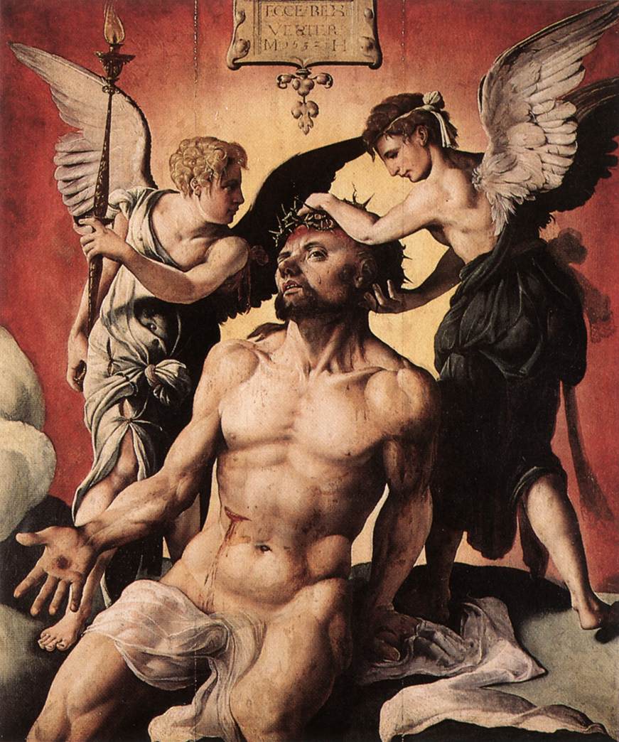 Man of Sorrows by HEEMSKERCK, Maerten van