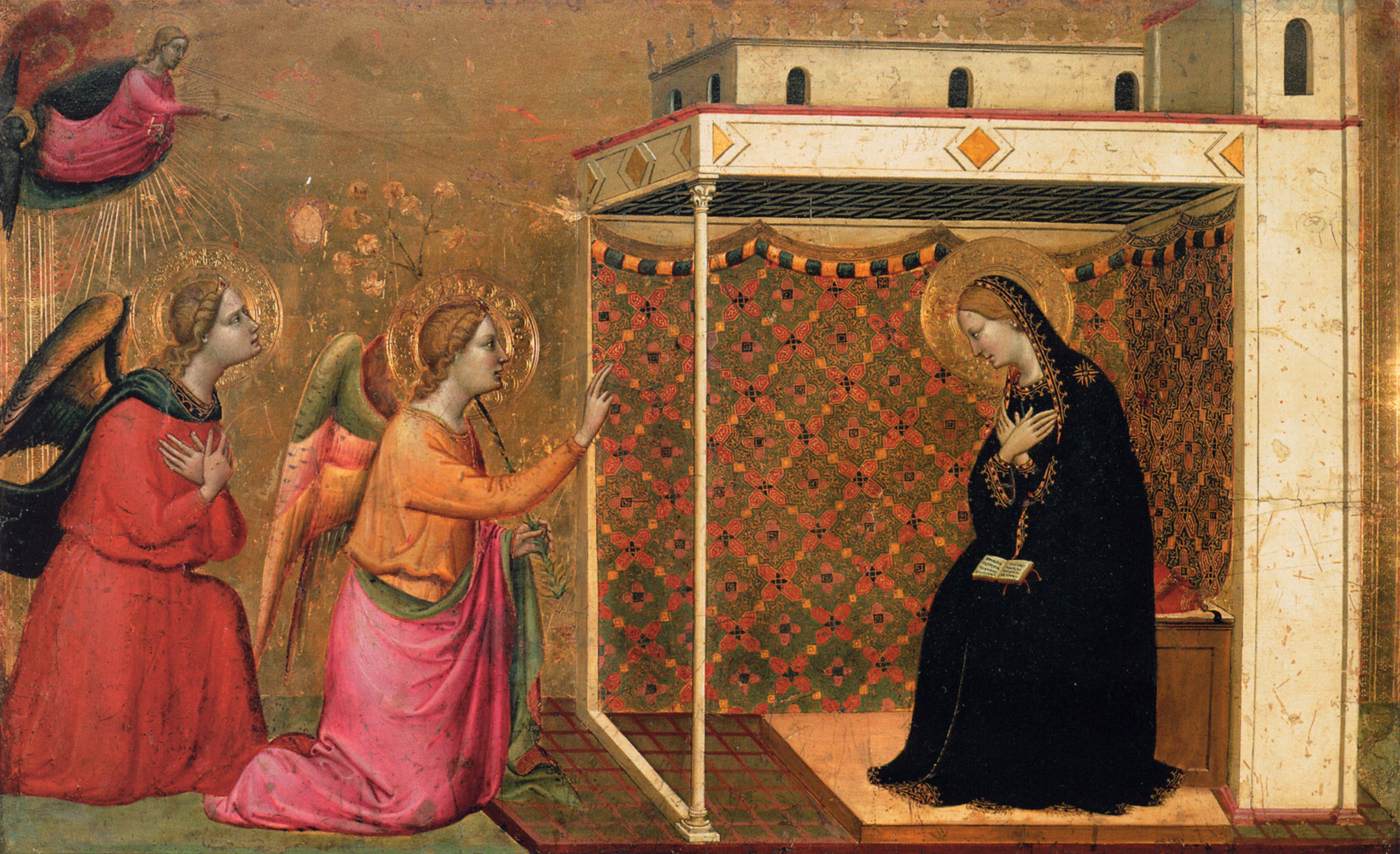 The Annunciation by DADDI, Bernardo