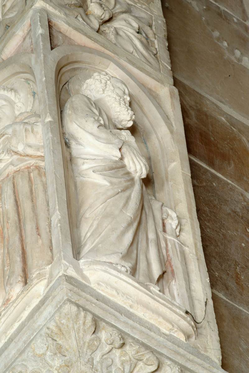 Tomb of Ubertino da Carrara (detail) by