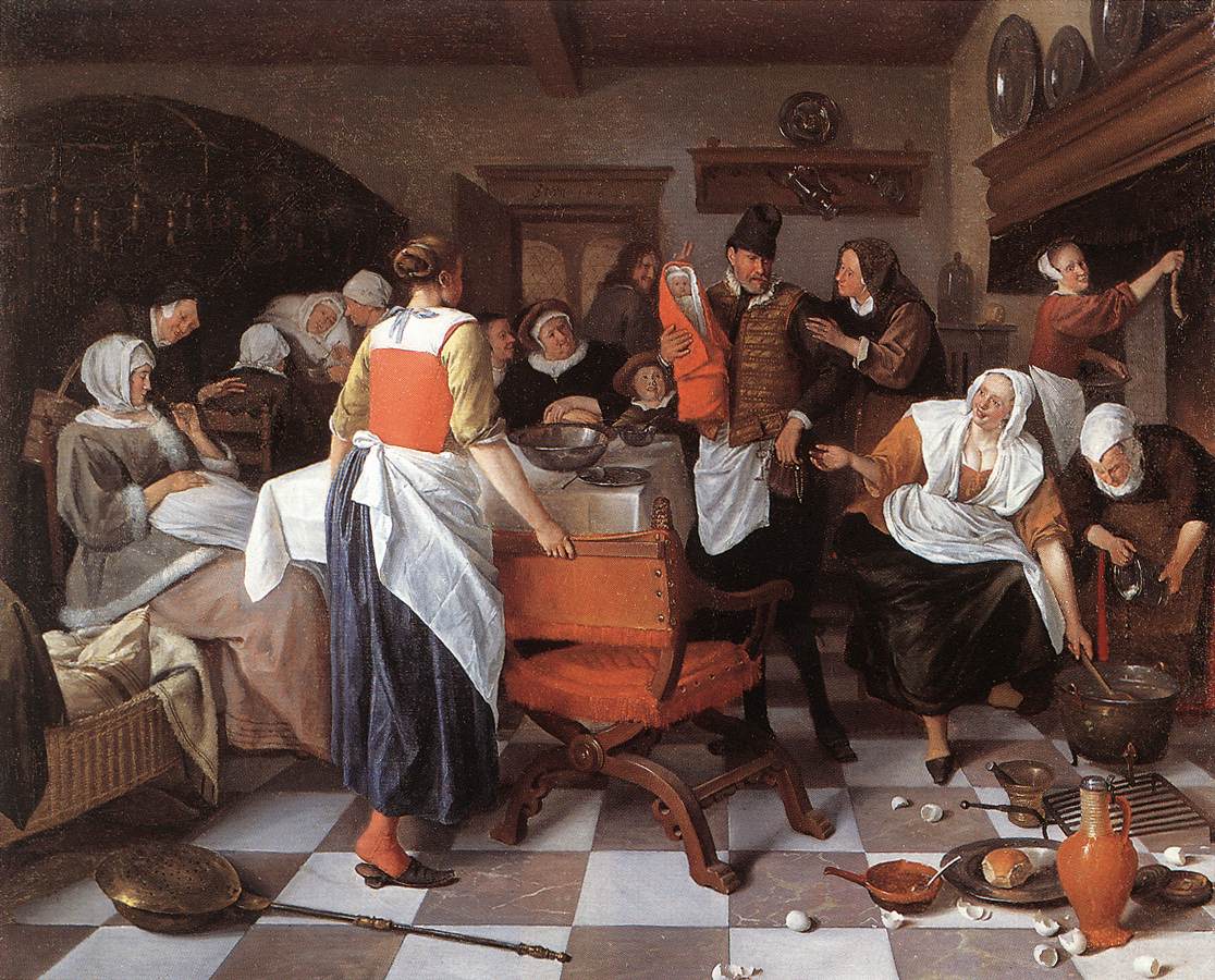 Celebrating the Birth by STEEN, Jan