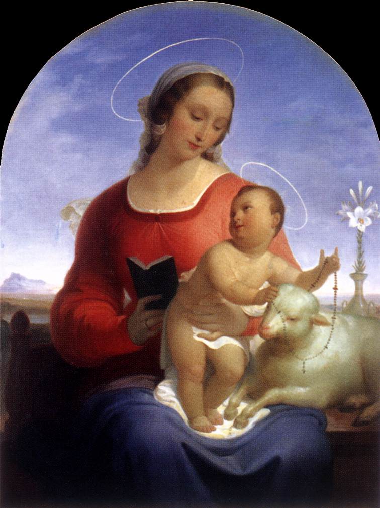 Madonna of the Rosary by MINARDI, Tommaso