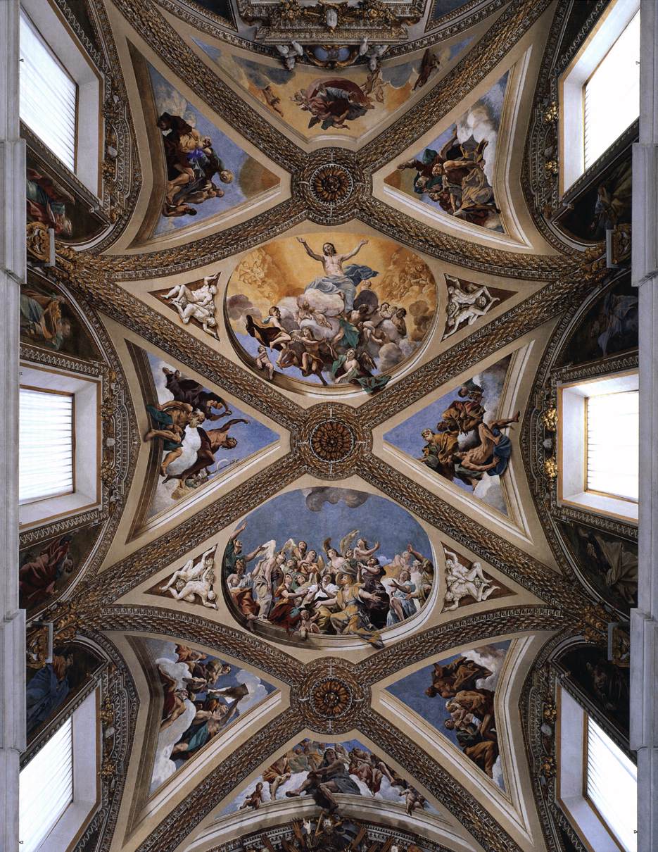 Nave vault by LANFRANCO, Giovanni