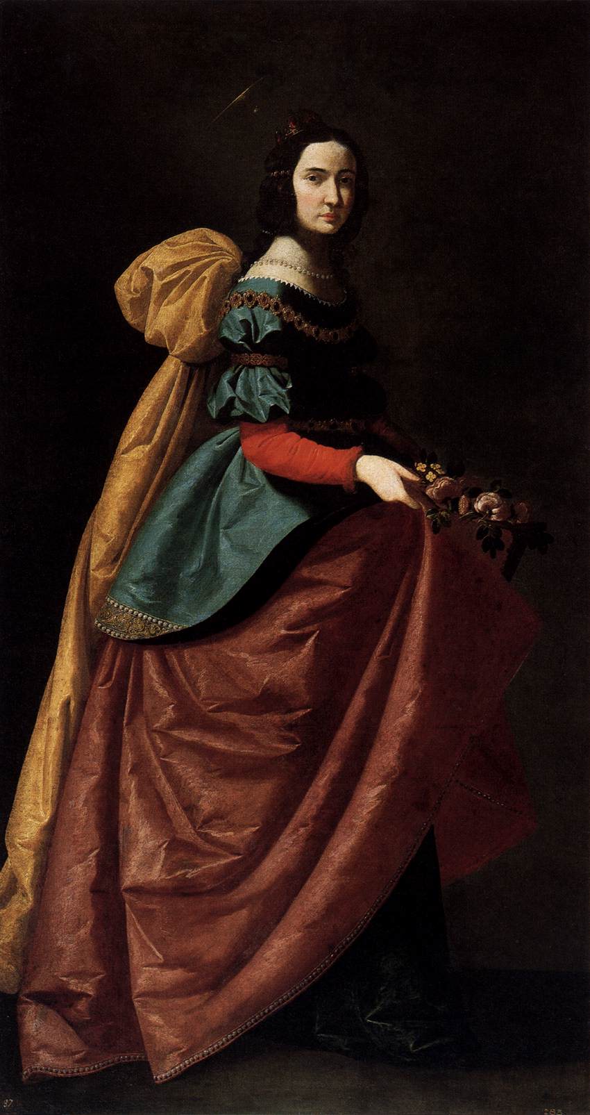 St Elizabeth of Portugal by ZURBARÁN, Francisco de