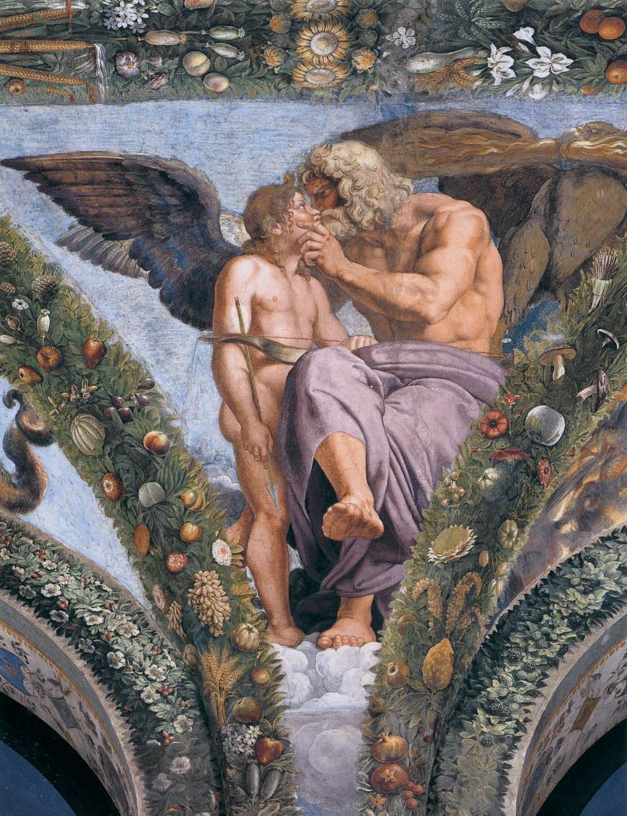 Cupid Pleads with Jupiter for Psyche by