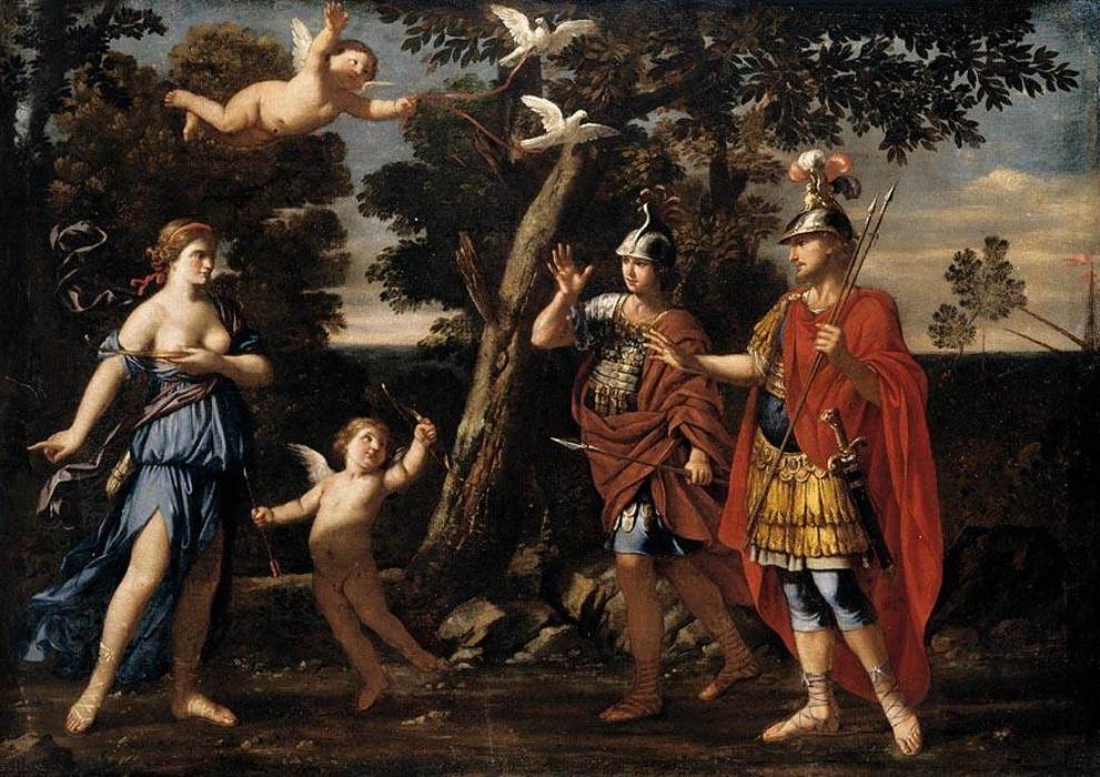 Venus Appearing to Aeneas and Achates by GIMIGNANI, Giacinto