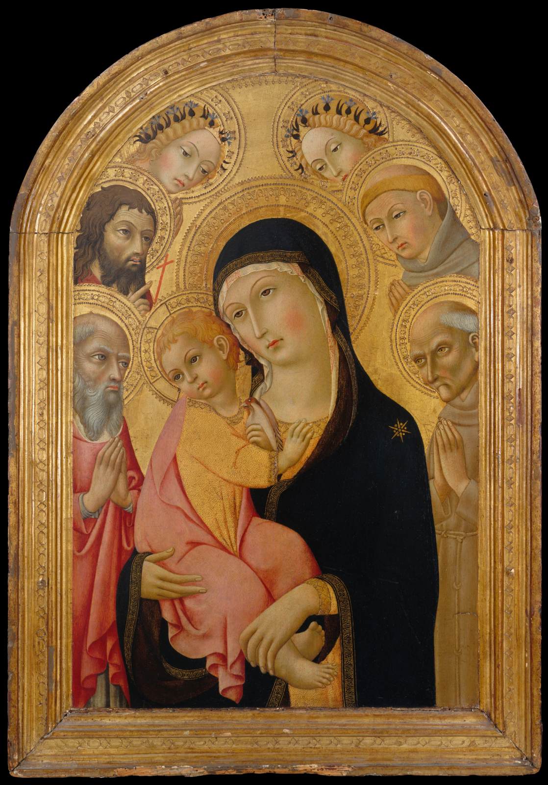 Virgin and Child with Saints and Two Angels by