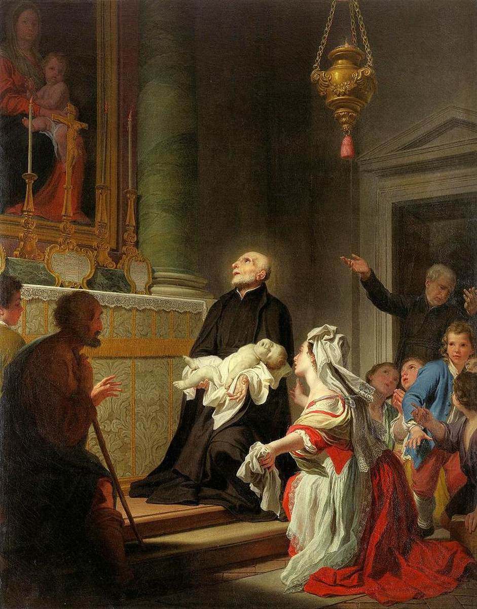 St Joseph Calasanz Resuscitating a Child by