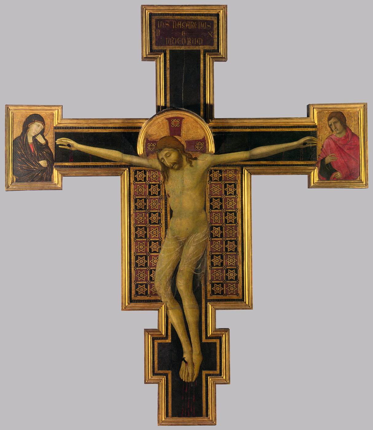 Crucifix by SEGNA DI BUONAVENTURE