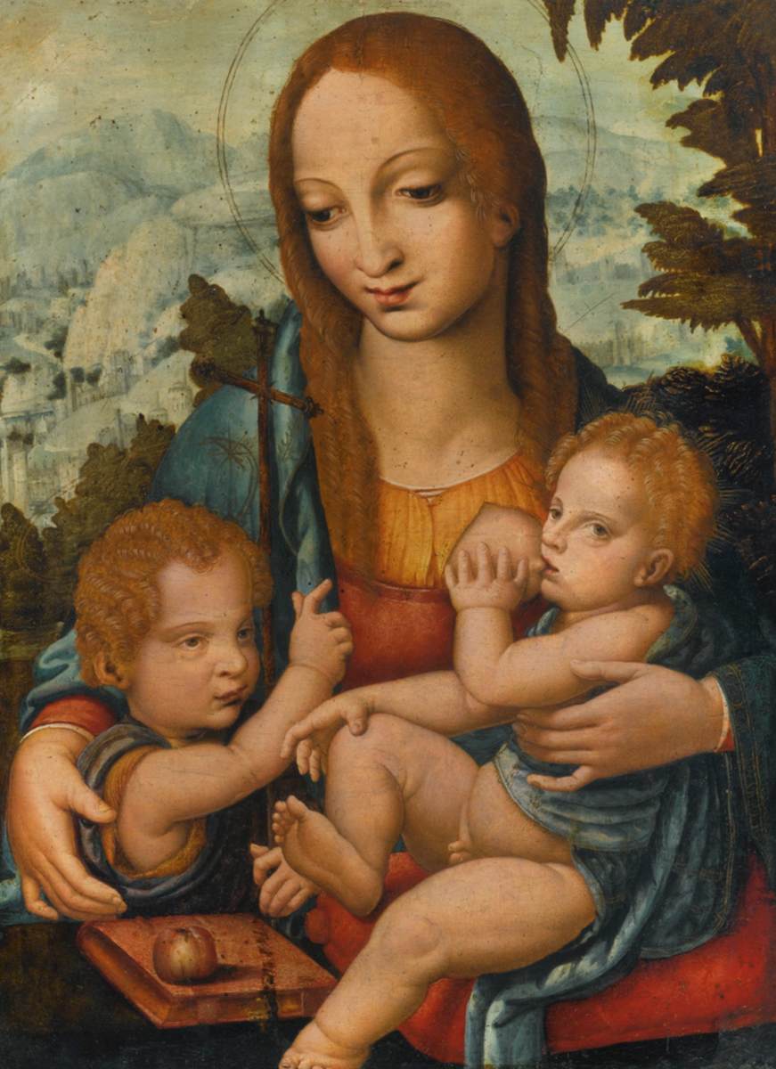 Virgin and Child with the Infant St John the Baptist by