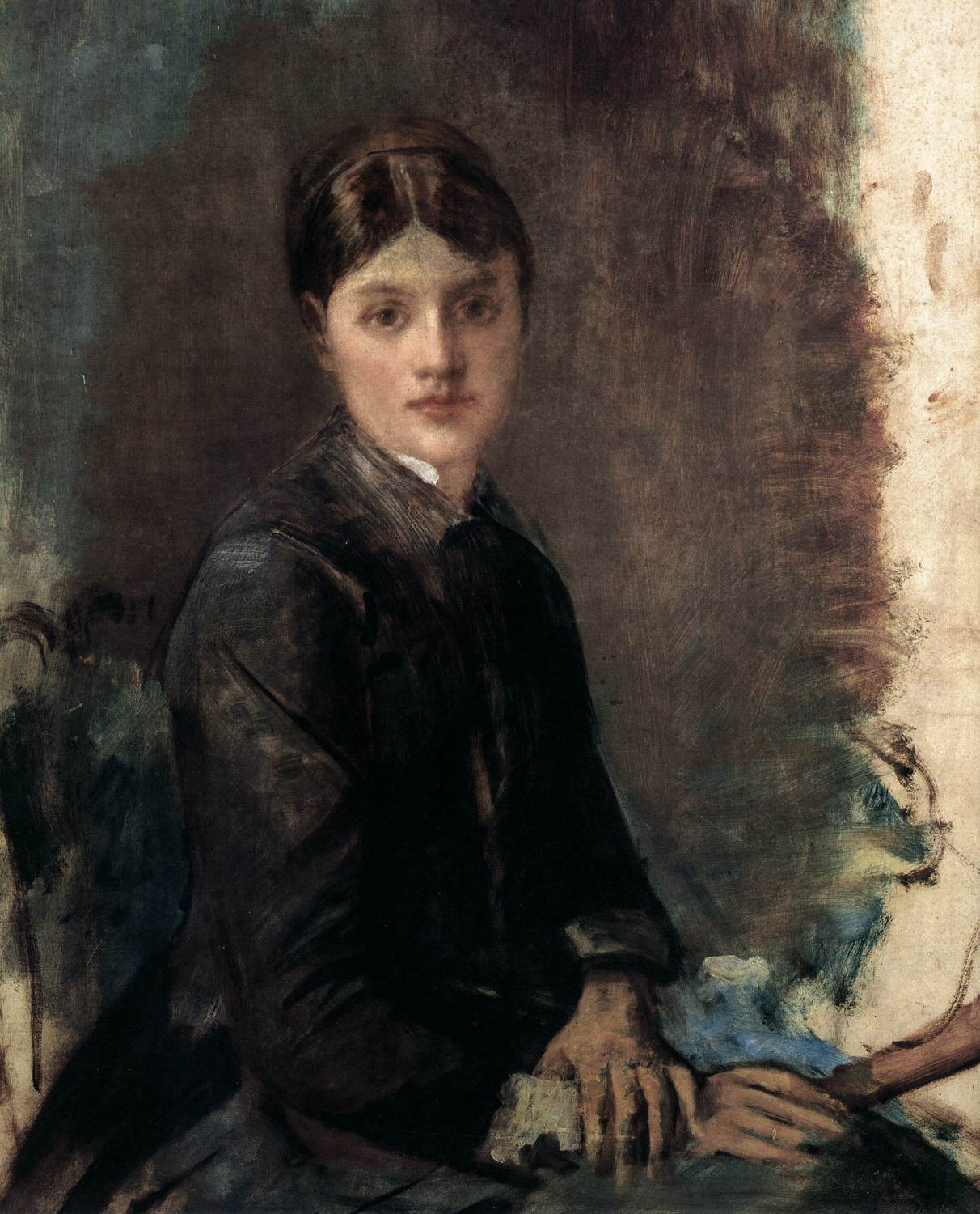 Portrait of a Young Woman by