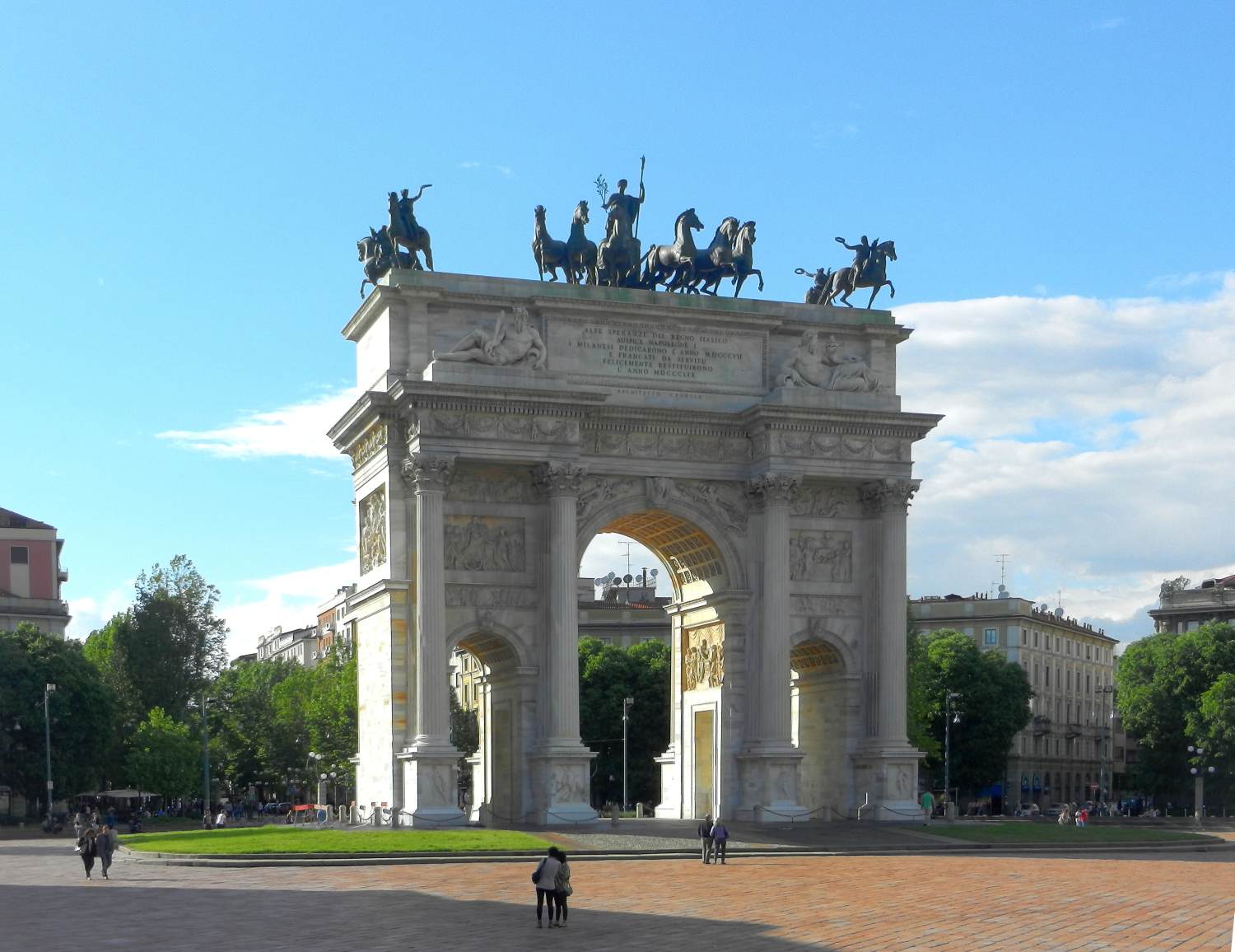 Arco di Sempione by CAGNOLA, Luigi