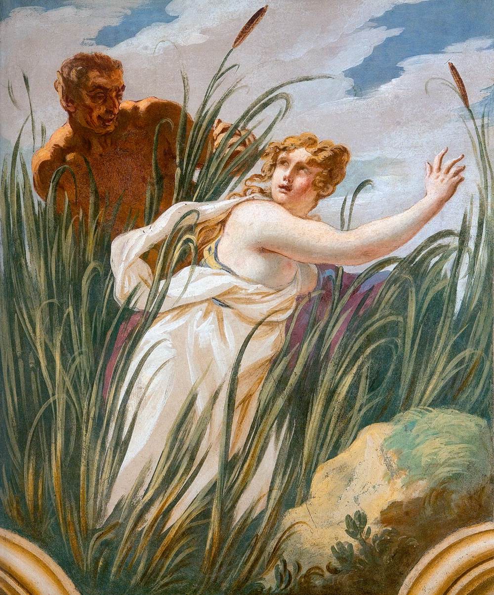 Pan and Syrinx (detail) by