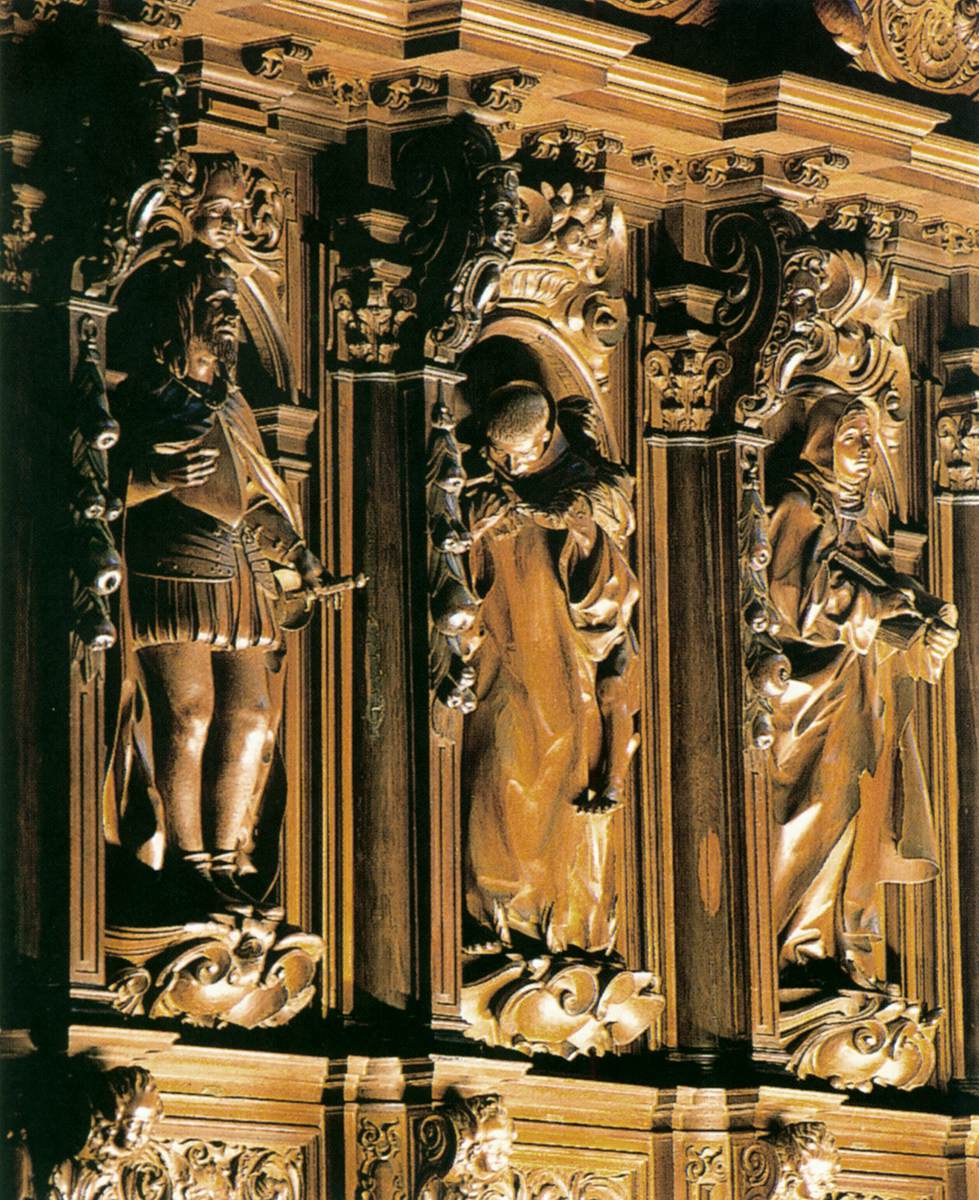 Choir-stalls (detail) by MENA, Pedro de