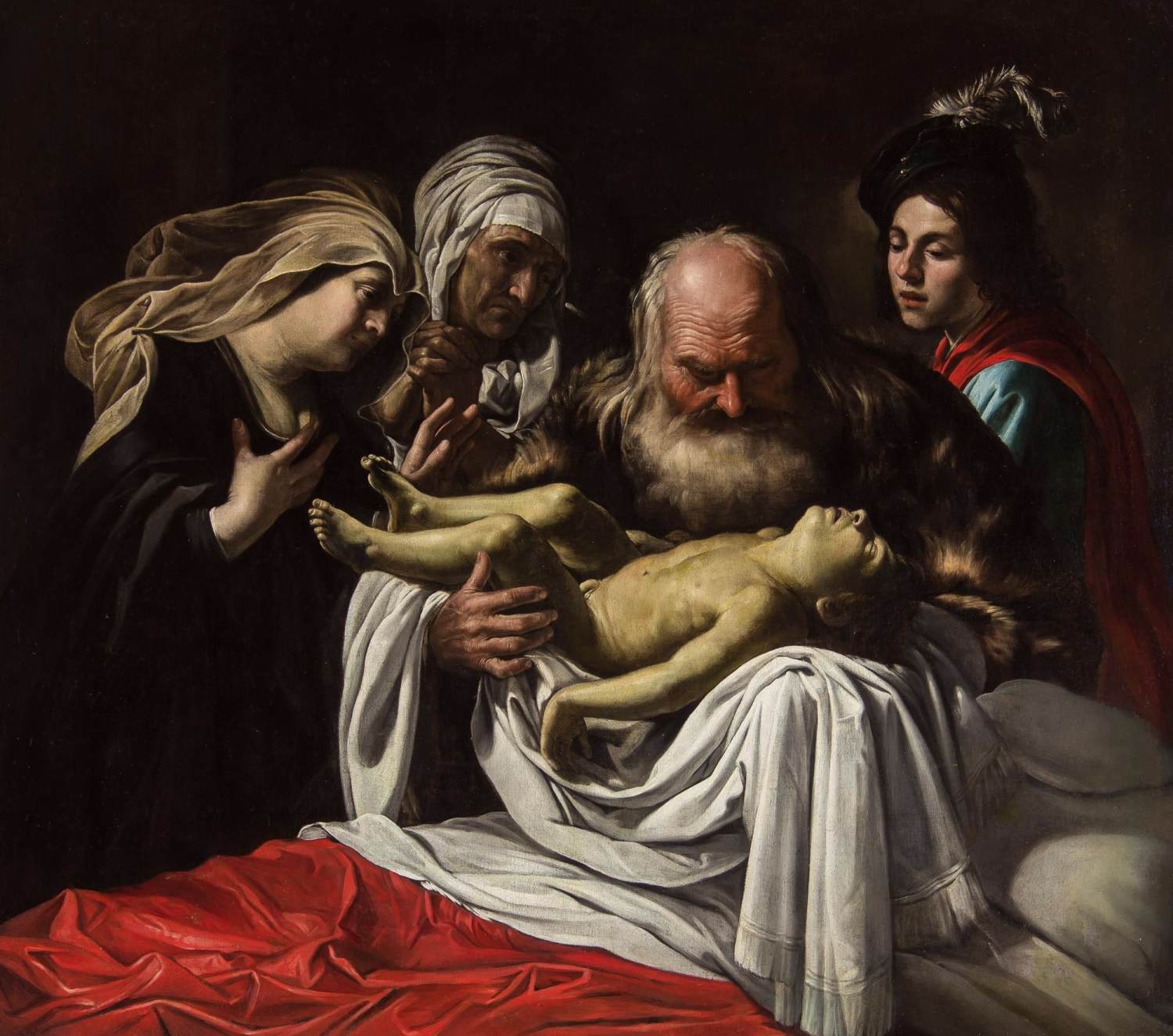 Elijah Revives the Son of the Widow from Zarephath by MANETTI, Rutilio