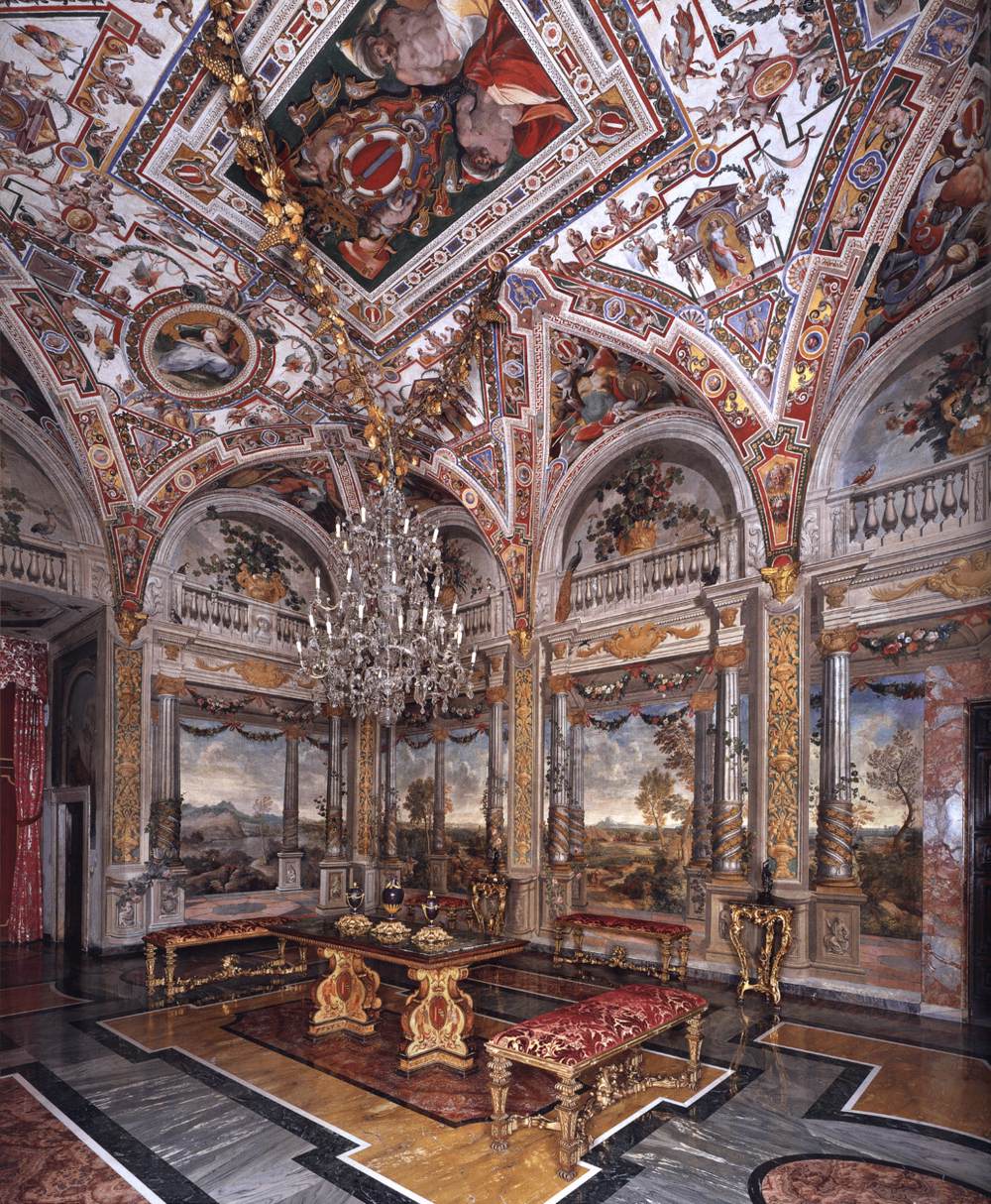 Hall in the Appartamento Estivo by MAGNO, Giovanni Battista