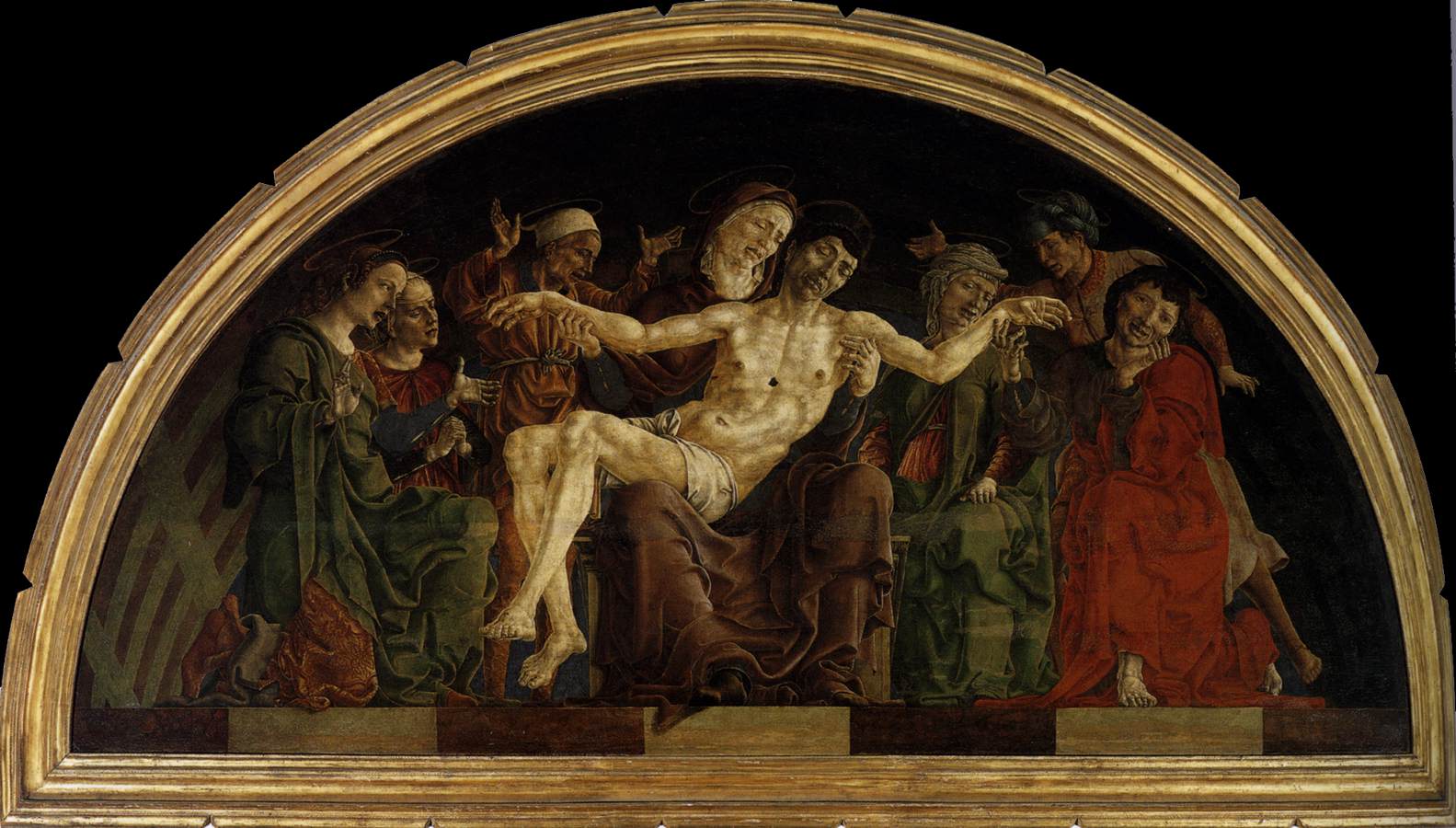 Pietà (panel from the Roverella Polyptych) by