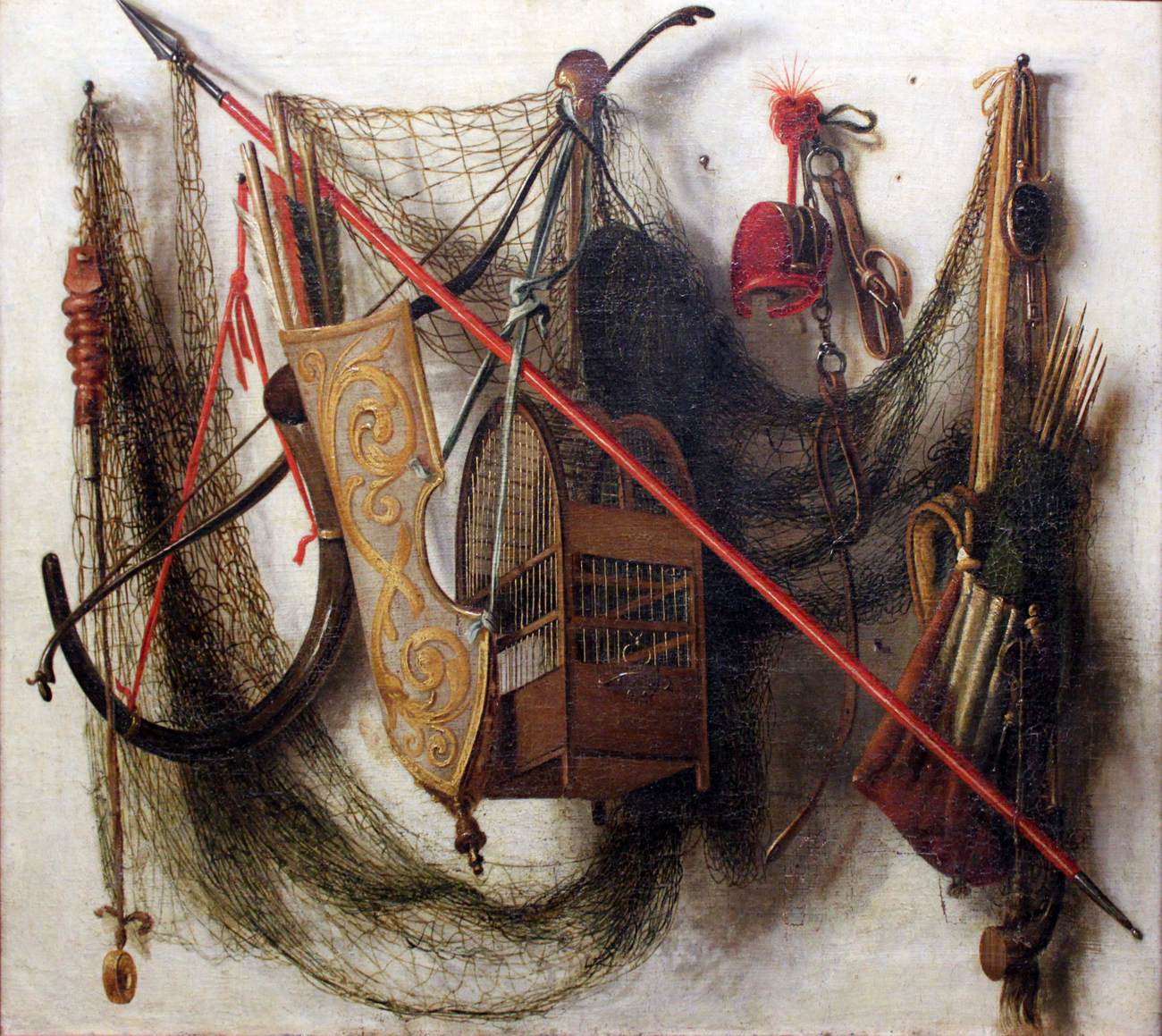 Still-Life with Hunting Weapons and Devices by