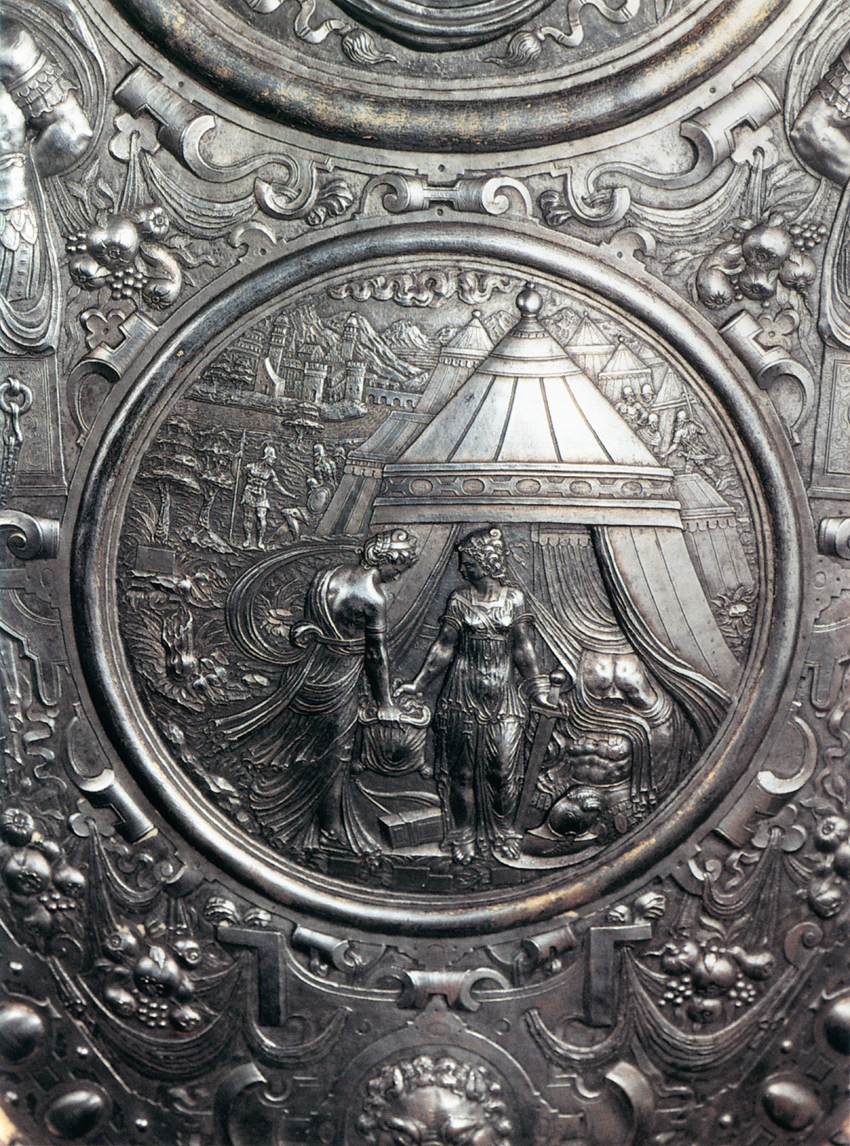 Shield for Francesco I de' Medici (detail) by CELLINI, Benvenuto