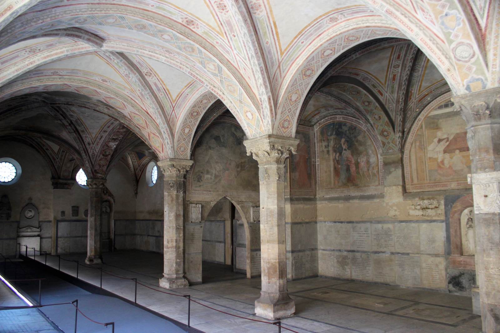 View of the frescoes by NARDO DI CIONE