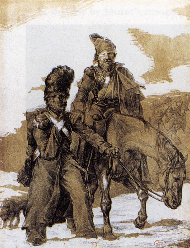 The Retreat from Russia by GÉRICAULT, Théodore