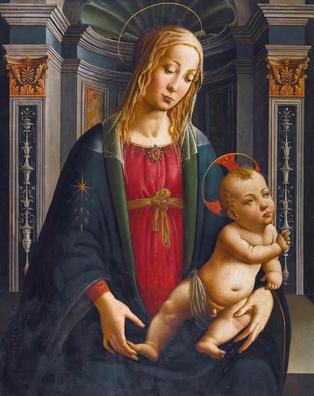 Virgin and Child by MAZZIERE, Agnolo di Domenico