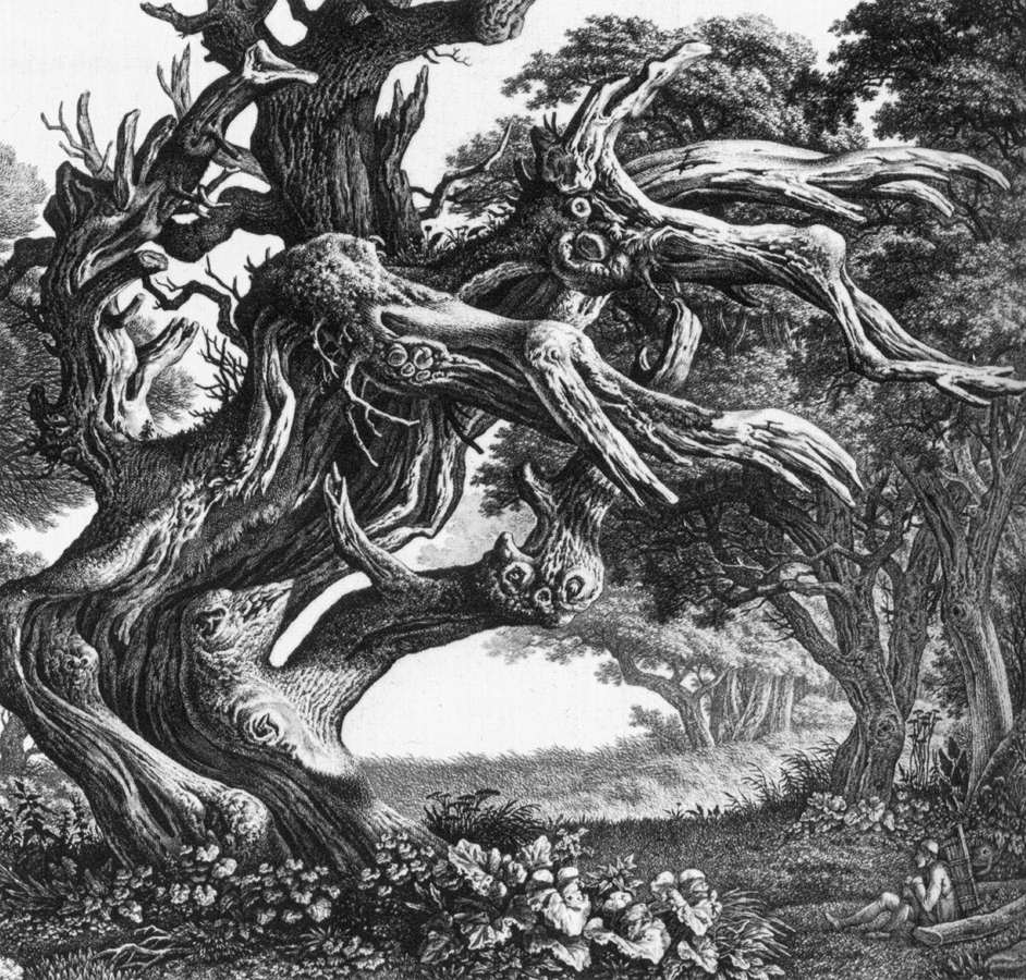 Fantastical Tree by KOLBE, Carl Wilhelm