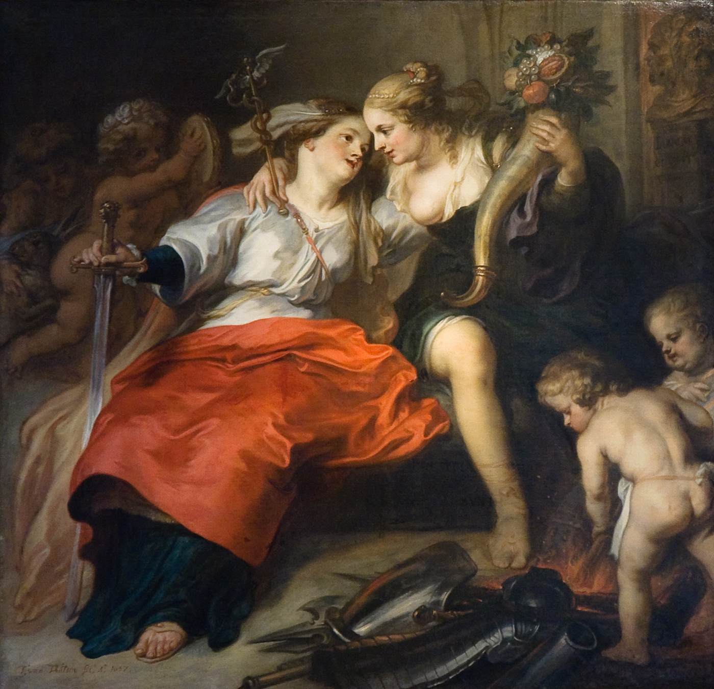 Allegory of the Return of Peace by THULDEN, Theodor van