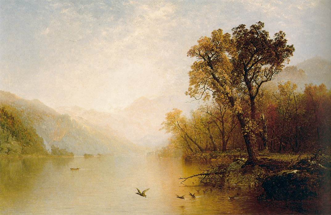 Lake George by KENSETT, John Frederick