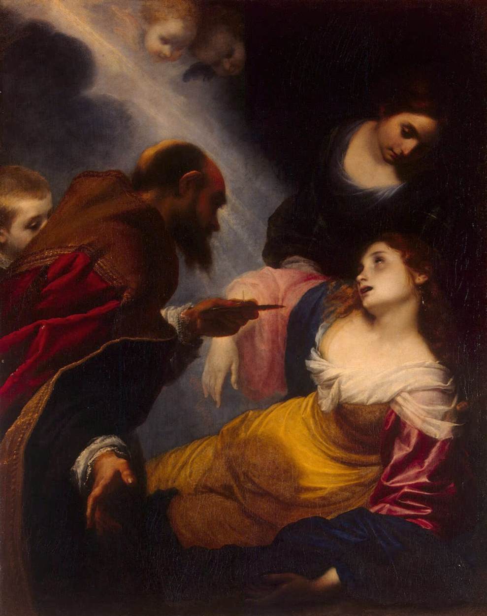 Death of St Petronilla by