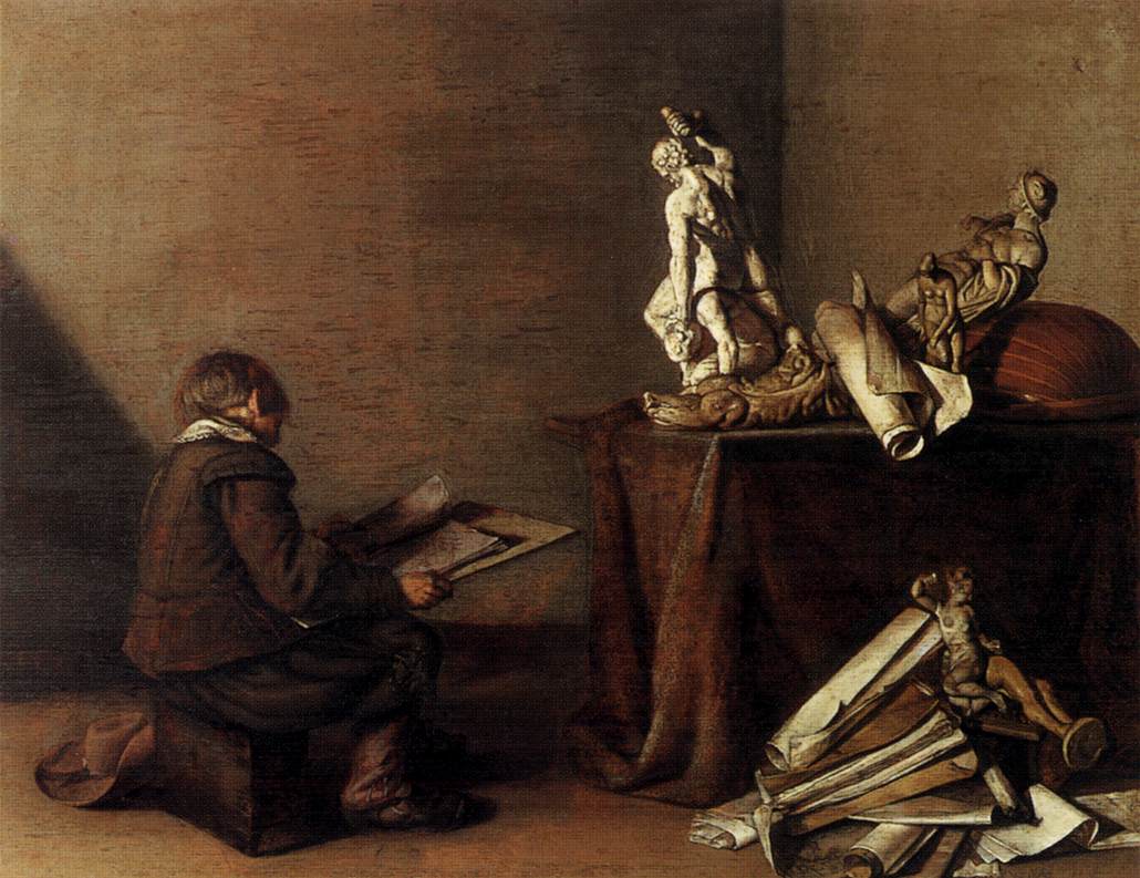 The Young Draughtsman by CODDE, Pieter