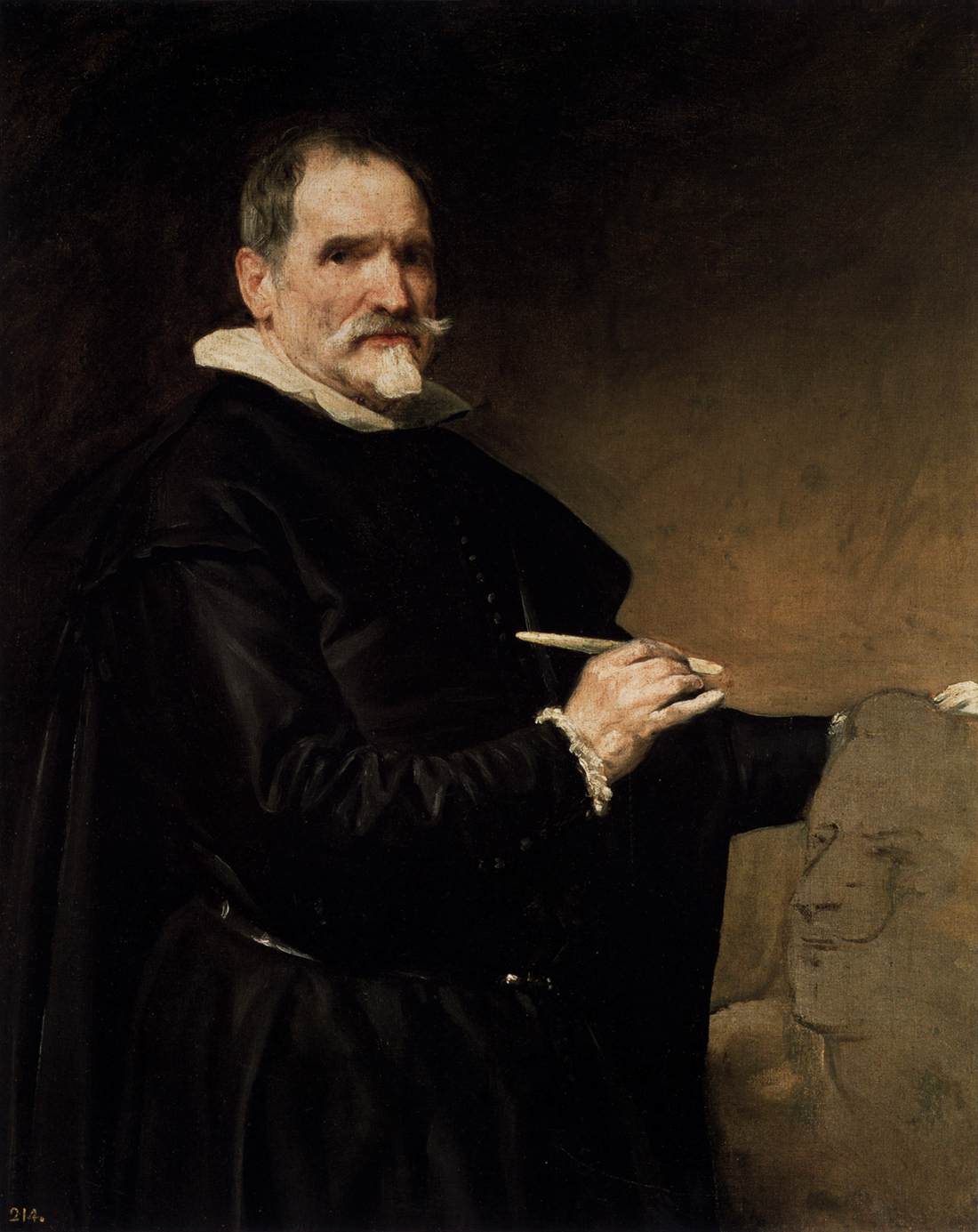 Juan Martinez Montañés by VELÁZQUEZ, Diego Rodriguez de Silva y