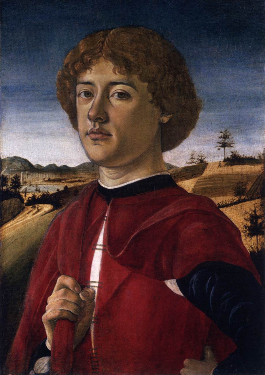 Portrait of a Young Man by BIAGIO D'ANTONIO