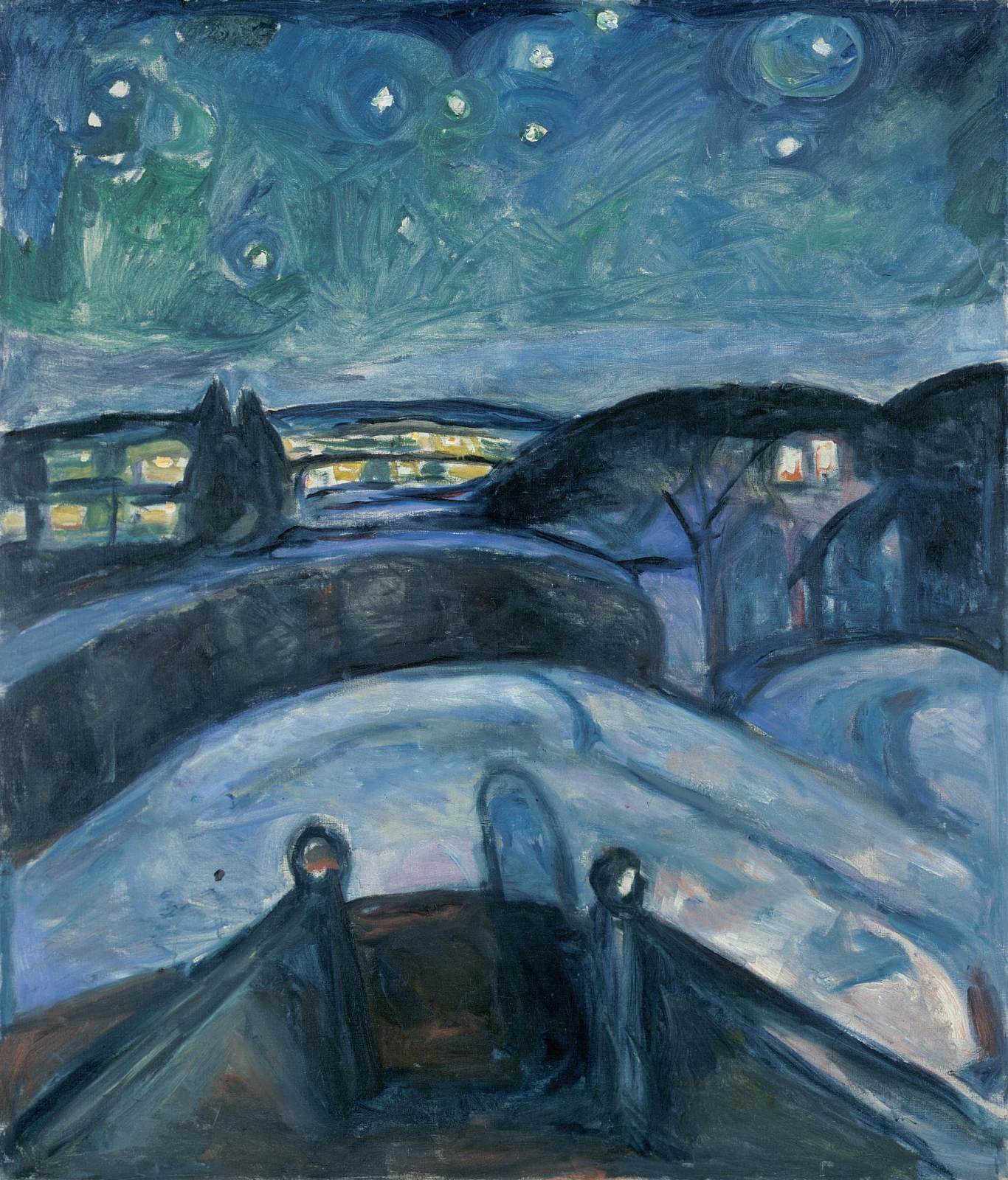 Starry Night by MUNCH, Edvard