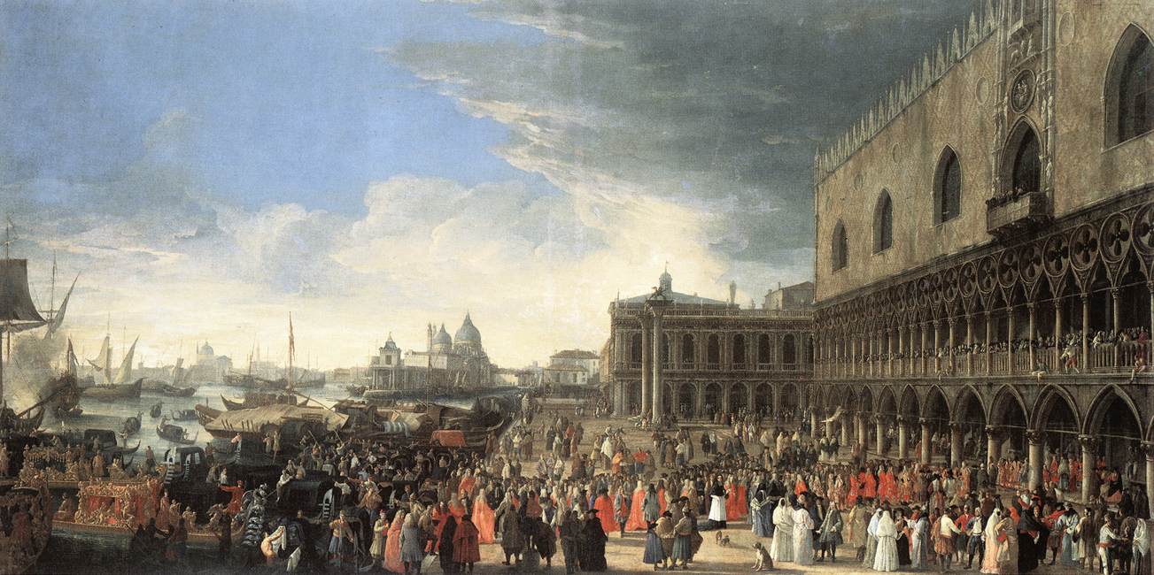 The Reception of Cardinal César d'Estrées by