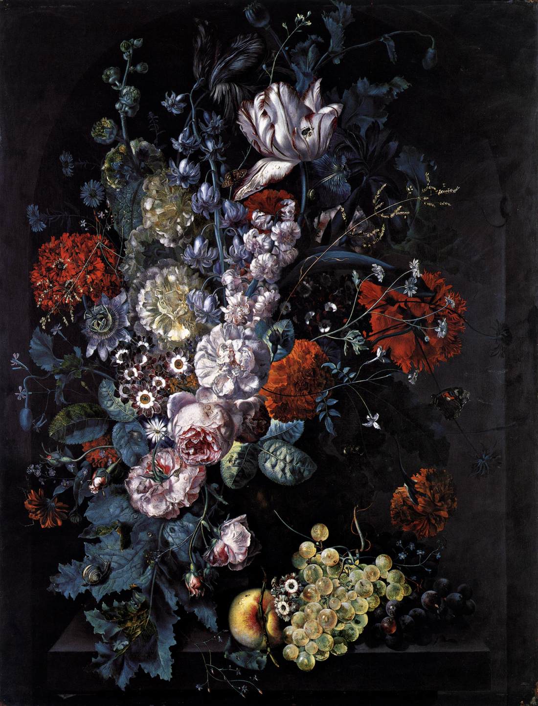 A Vase of Flowers by