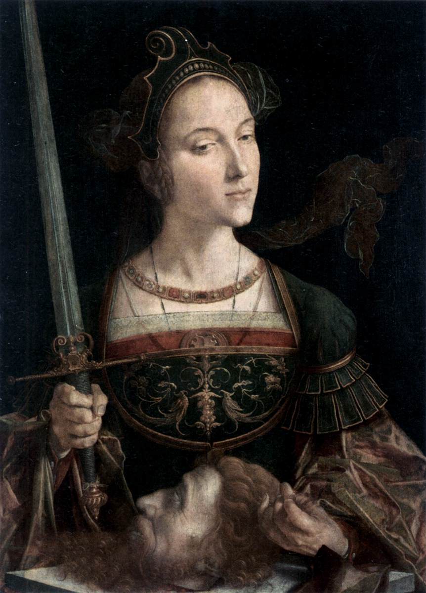 Judith with the Head of Holofernes by VERMEYEN, Jan Cornelisz.