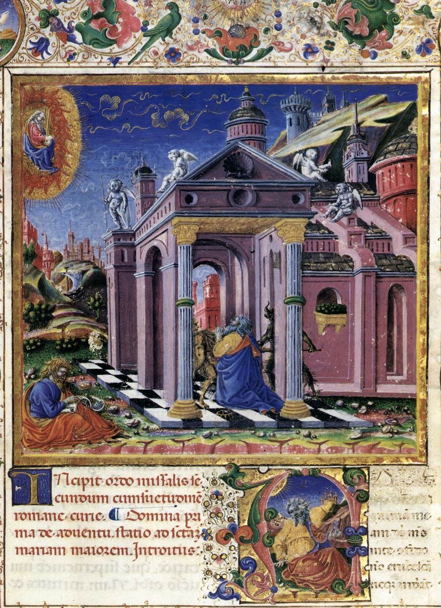 Missal of Borso d'Este by GIORGIO D'ALEMAGNA