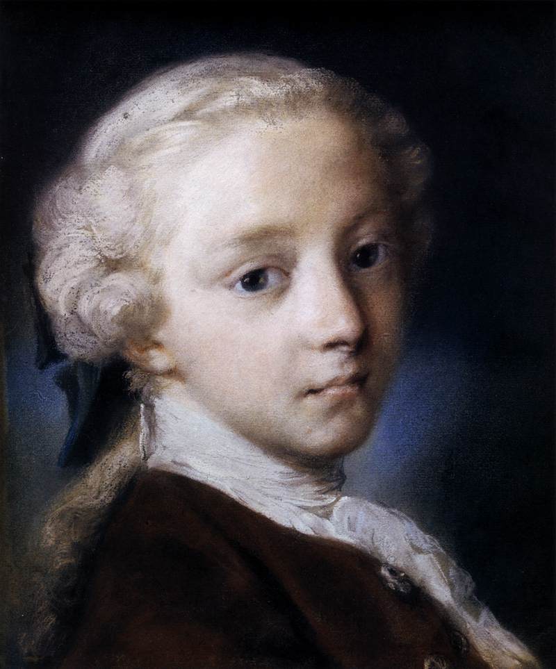 Portrait of a Boy by CARRIERA, Rosalba