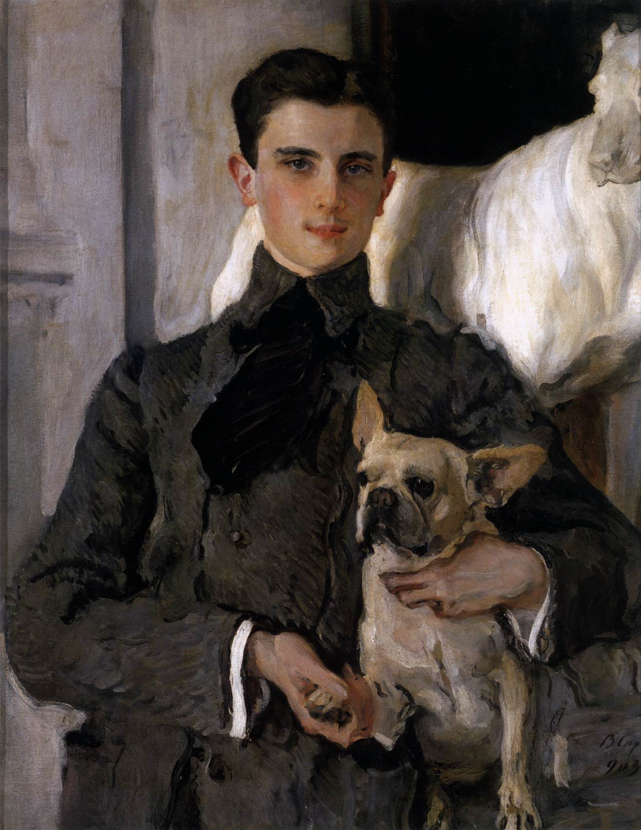 Portrait of Count Feliks Feliksovich Sumarokov-Yelstov by SEROV, Valentin