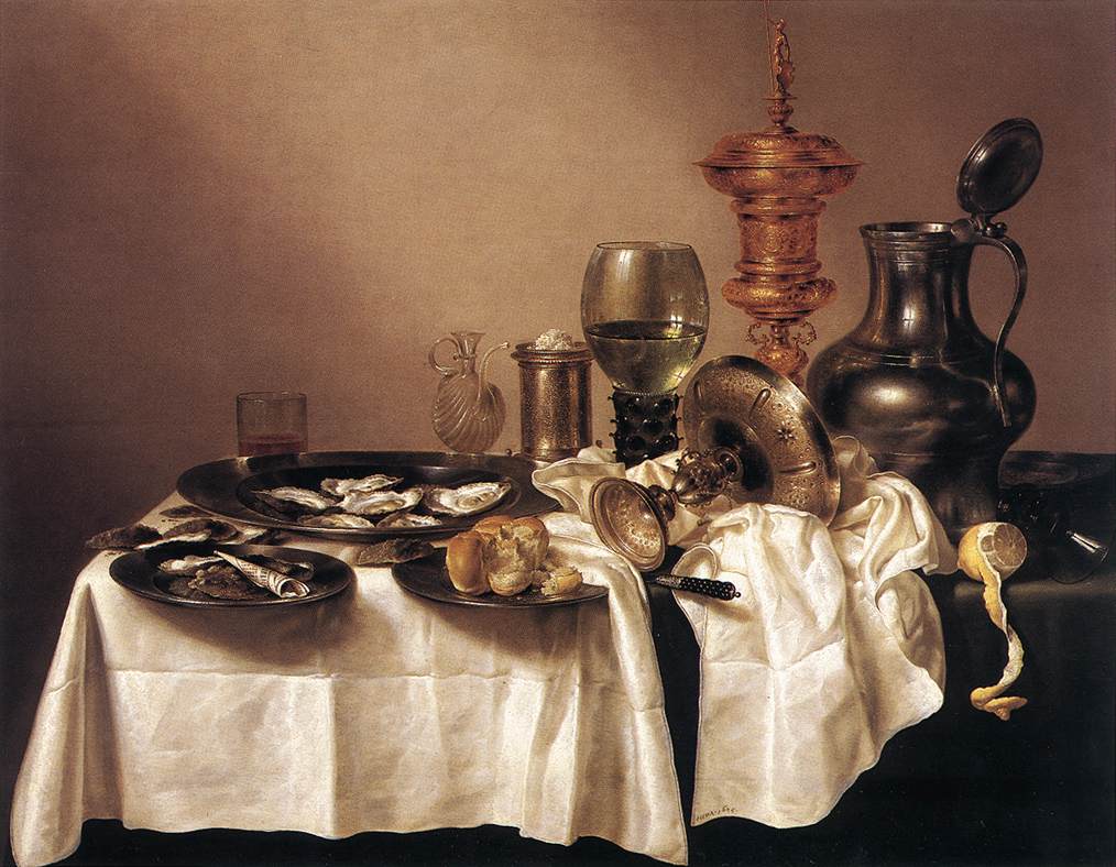 Still-Life with Gilt Goblet by HEDA, Willem Claesz.