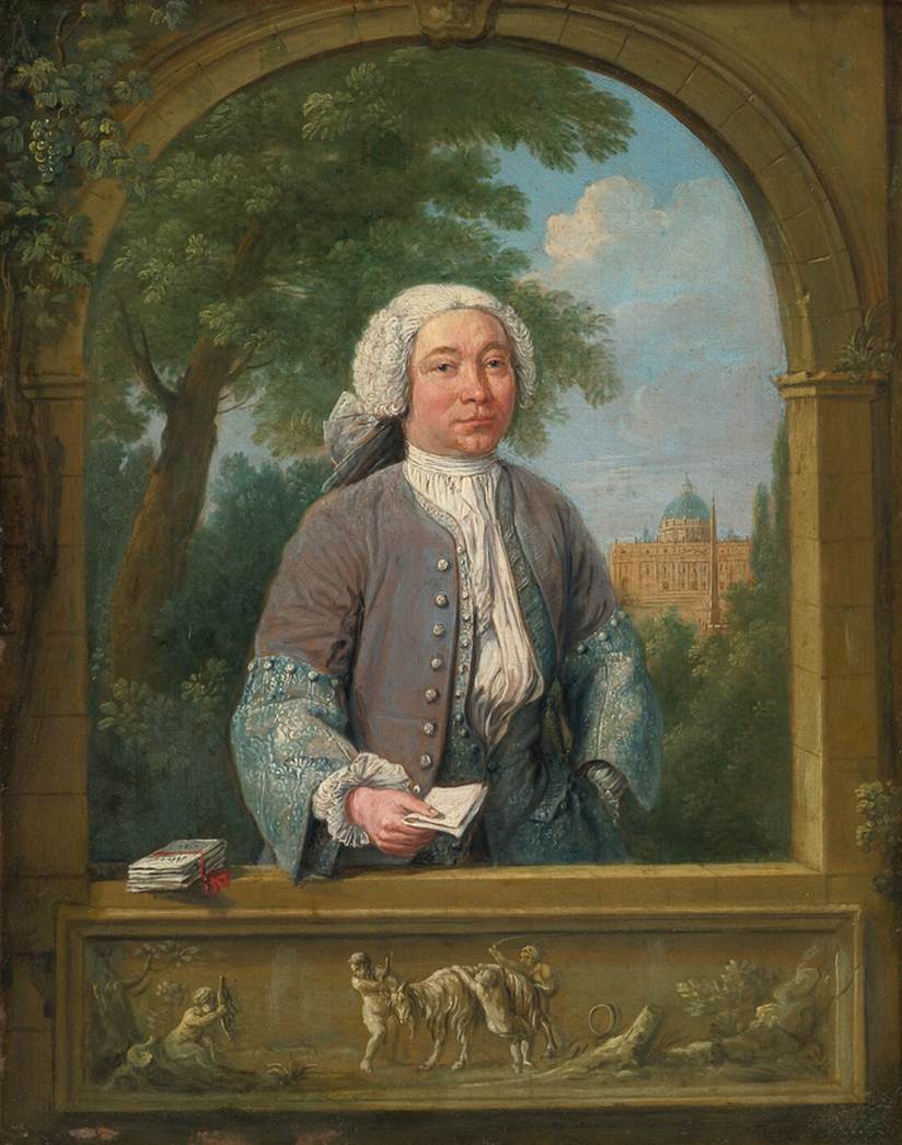 Portrait of Giacomo van Lint by LINT, Hendrik Frans van