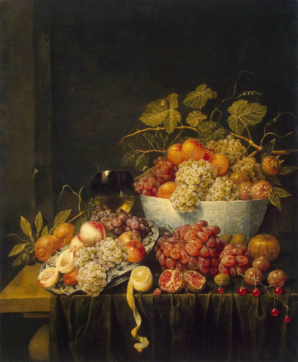 Still-Life with Grapes by