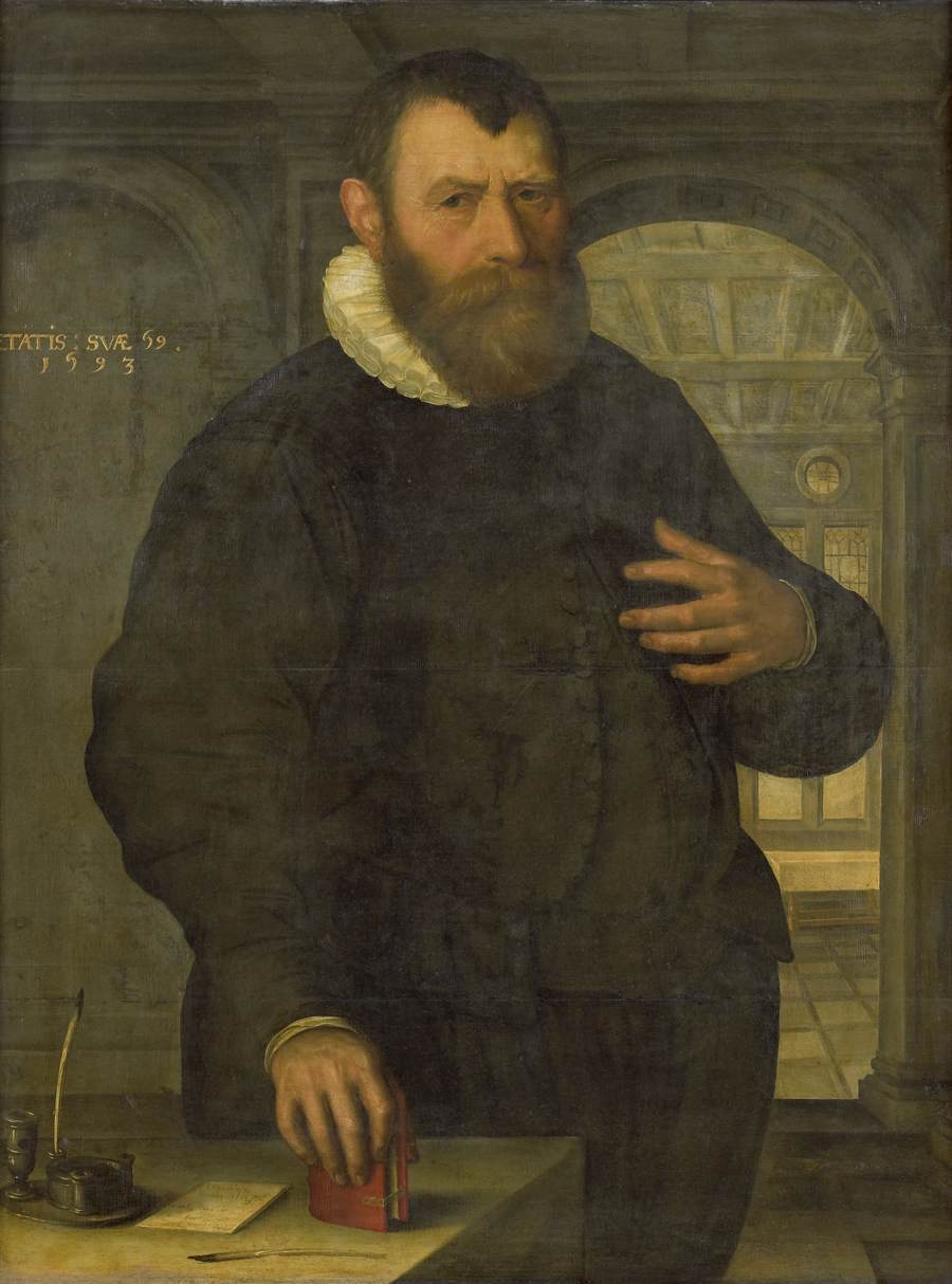 Portrait of Bartholomeus van der Wiere by