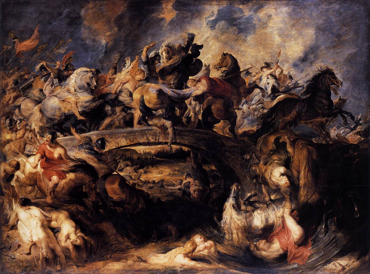 Battle of the Amazons by RUBENS, Peter Paul