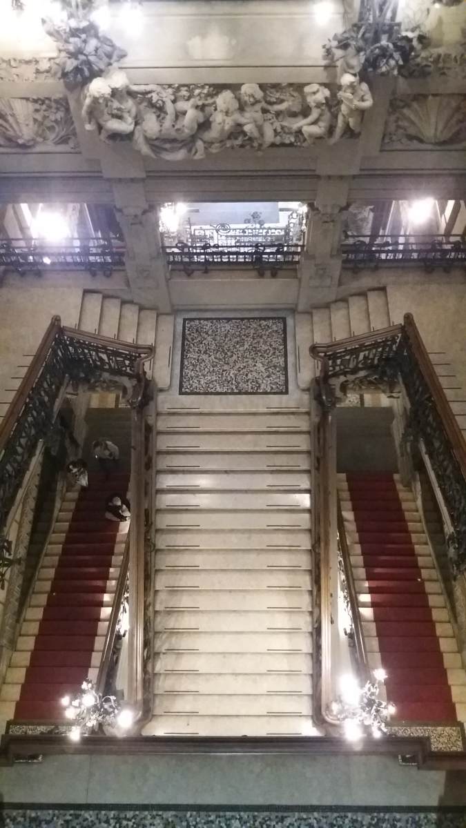 Palazzo Castiglioni: staircase by SOMMARUGA, Giuseppe