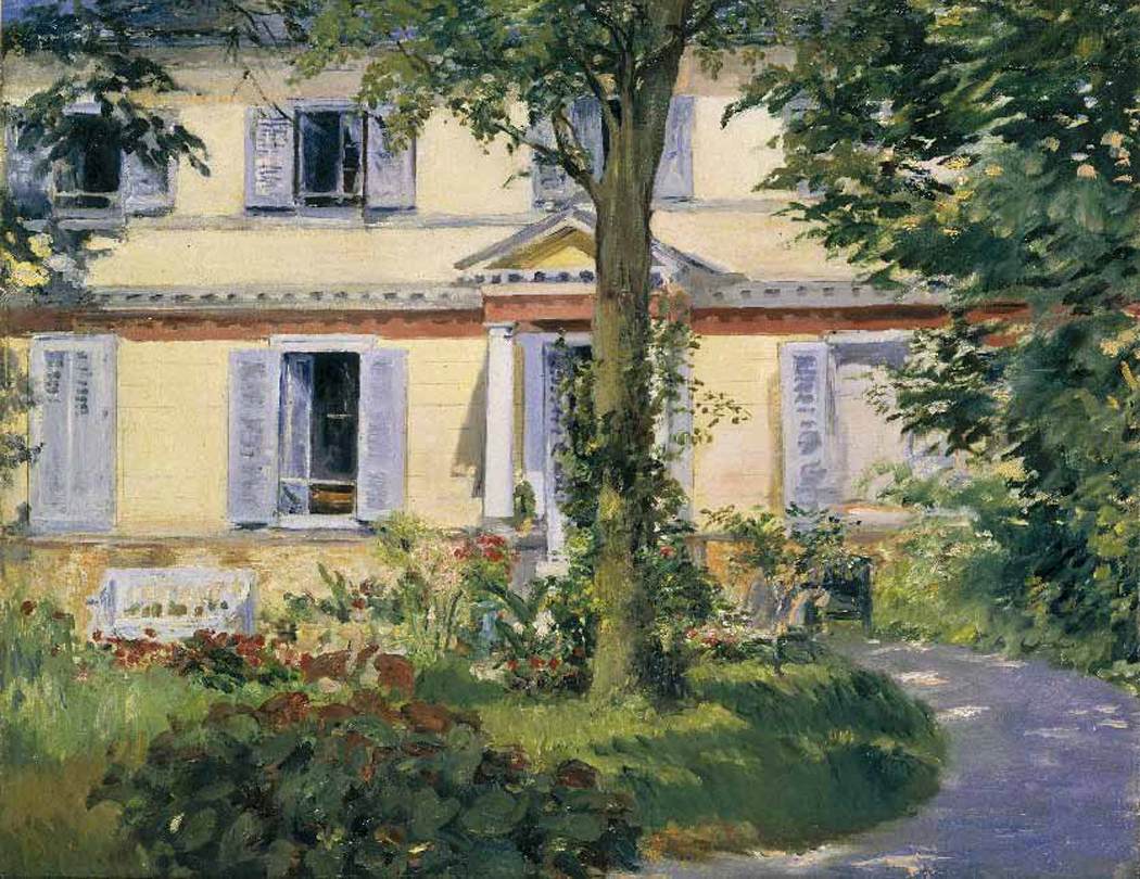 Country House in Rueil by MANET, Edouard