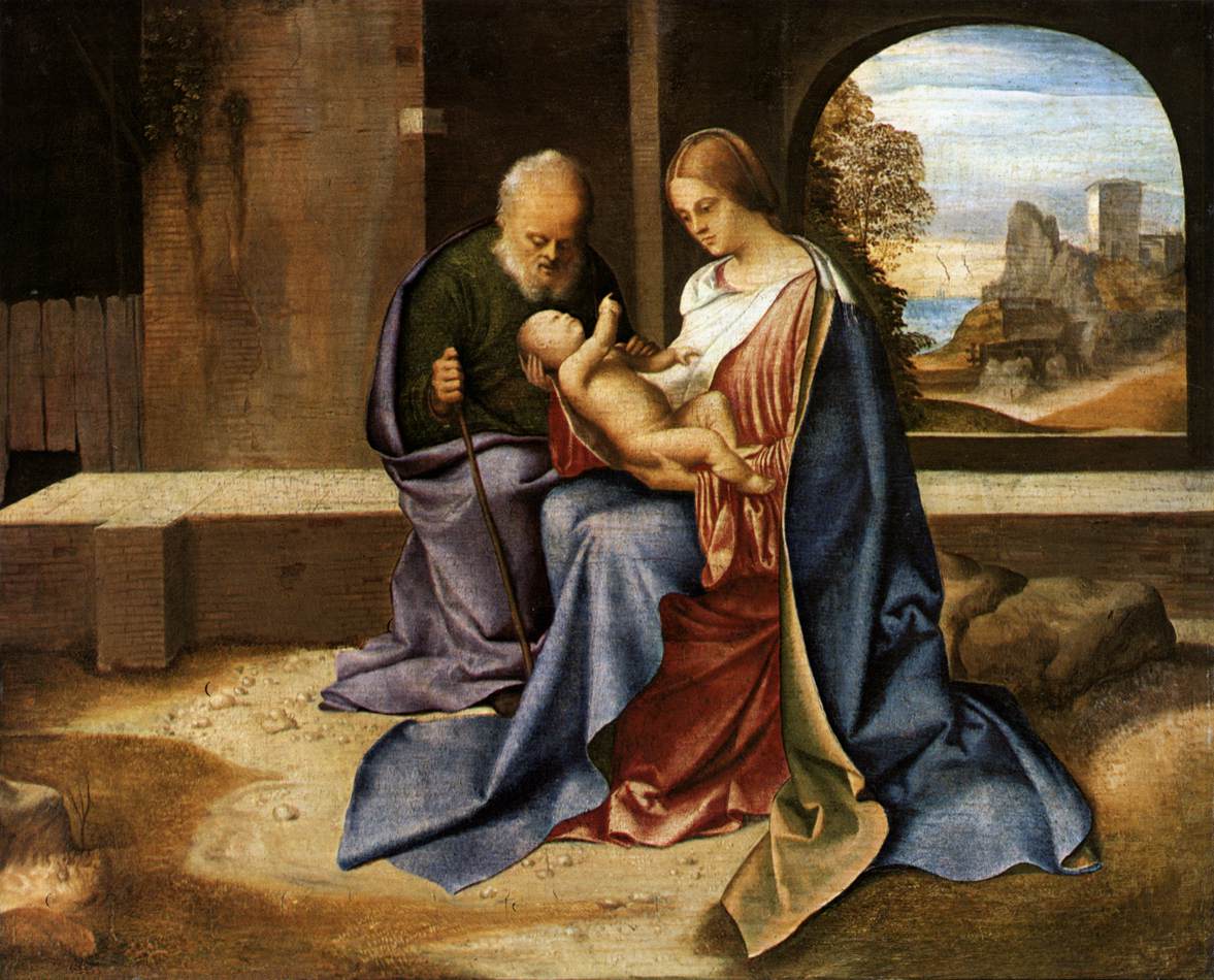 The Holy Family by GIORGIONE