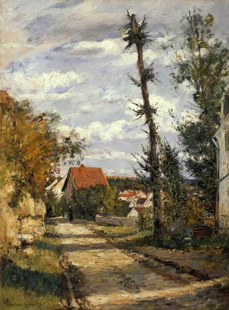 Old Road to Auvers by GOENEUTTE, Norbert