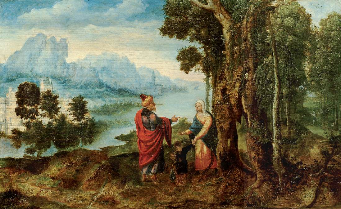 Landscape with the Repudiation of Hagar and Ishmael by