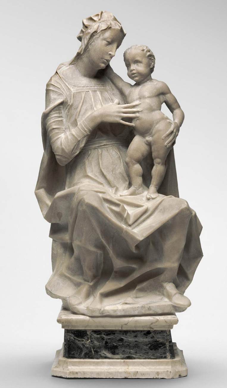 Seated Virgin and Child by